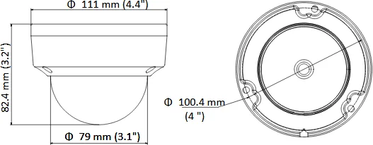 KAMERA IP HIKVISION DS-2CD1121-I (F) (2.8mm)
