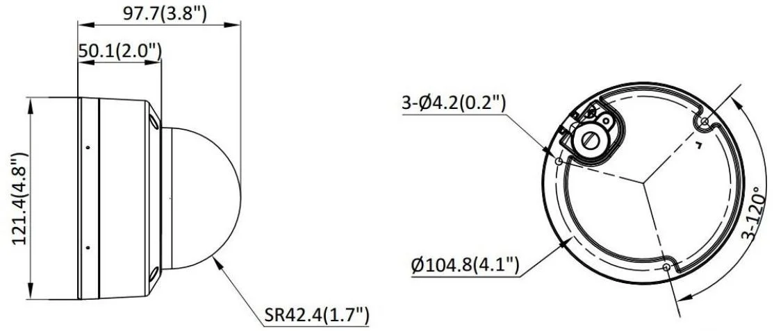 KAMERA IP HIKVISION DS-2CD1123G2-LIU 2.8mm PL