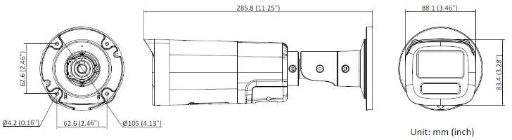 KAMERA IP HIKVISION DS-2CD1643G2-LIZU/SL 2.8-12mm PL