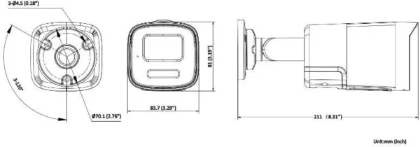 kamera ip hikvision ds 2cd1t67g2h liufsl 28mm pl b4ab0e6165ef47bf8c803faa85e391b8