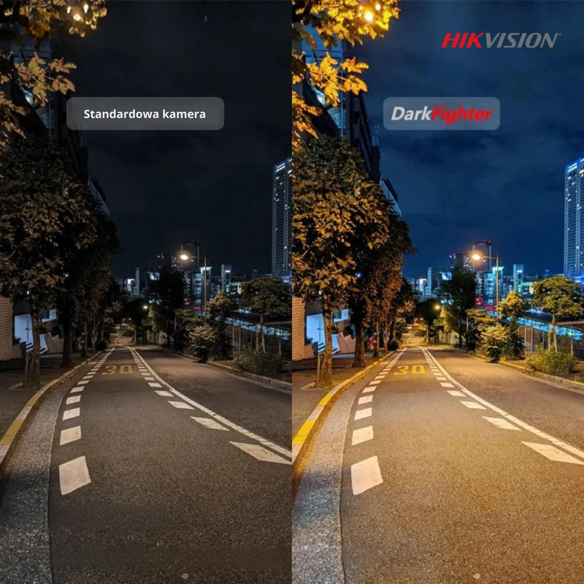 Technologia Hikvision DarkFighter – monitoring, który widzi w ciemności
