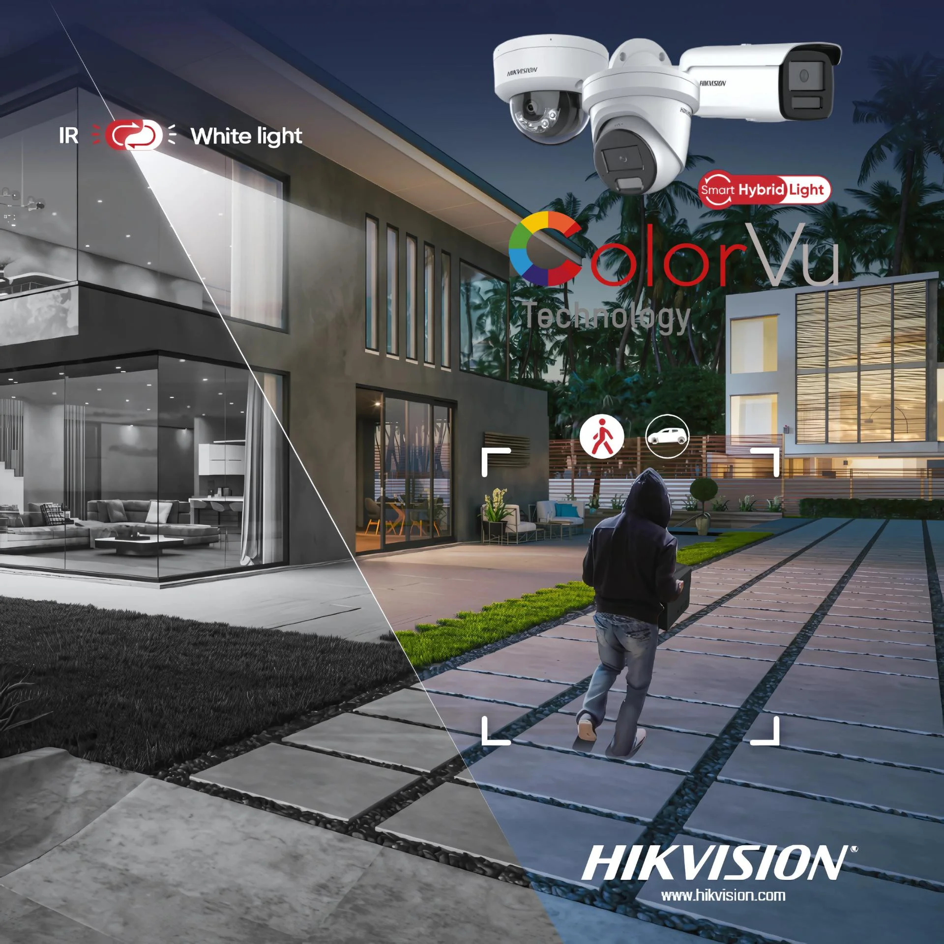 Technologia Hikvision Smart Hybrid Light