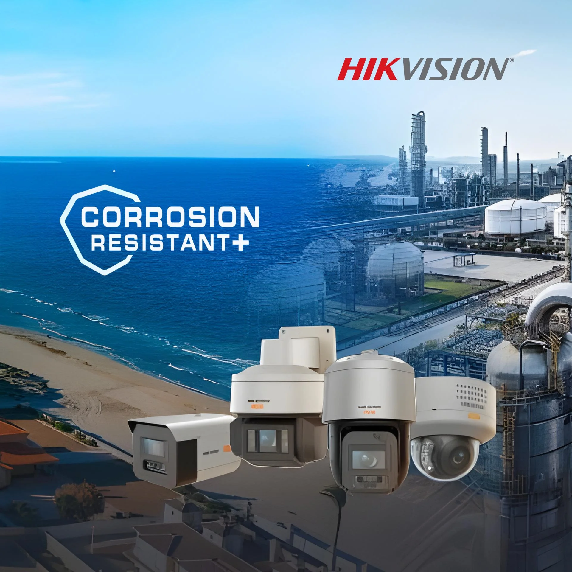 Gdzie sprawdzą się kamery Hikvision z Corrosion Resistan+ ?