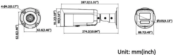 kamera ip hikvision ds 2cd2t43g2 lizs2uysl284mm c341b7d10efd49049ff376c991864f97