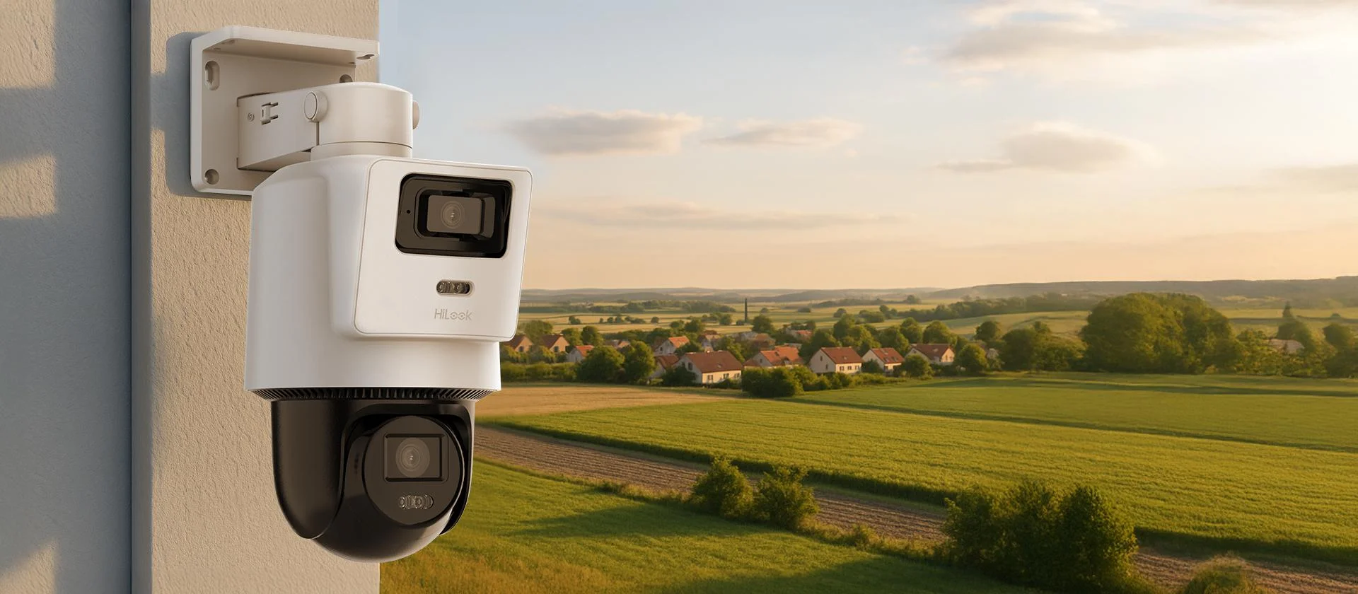 Kamera IP Hilook PTZ-D4 8MP (4MP + 4MP) – Dualna kamera obrotowa z funkcją auto-śledzenia