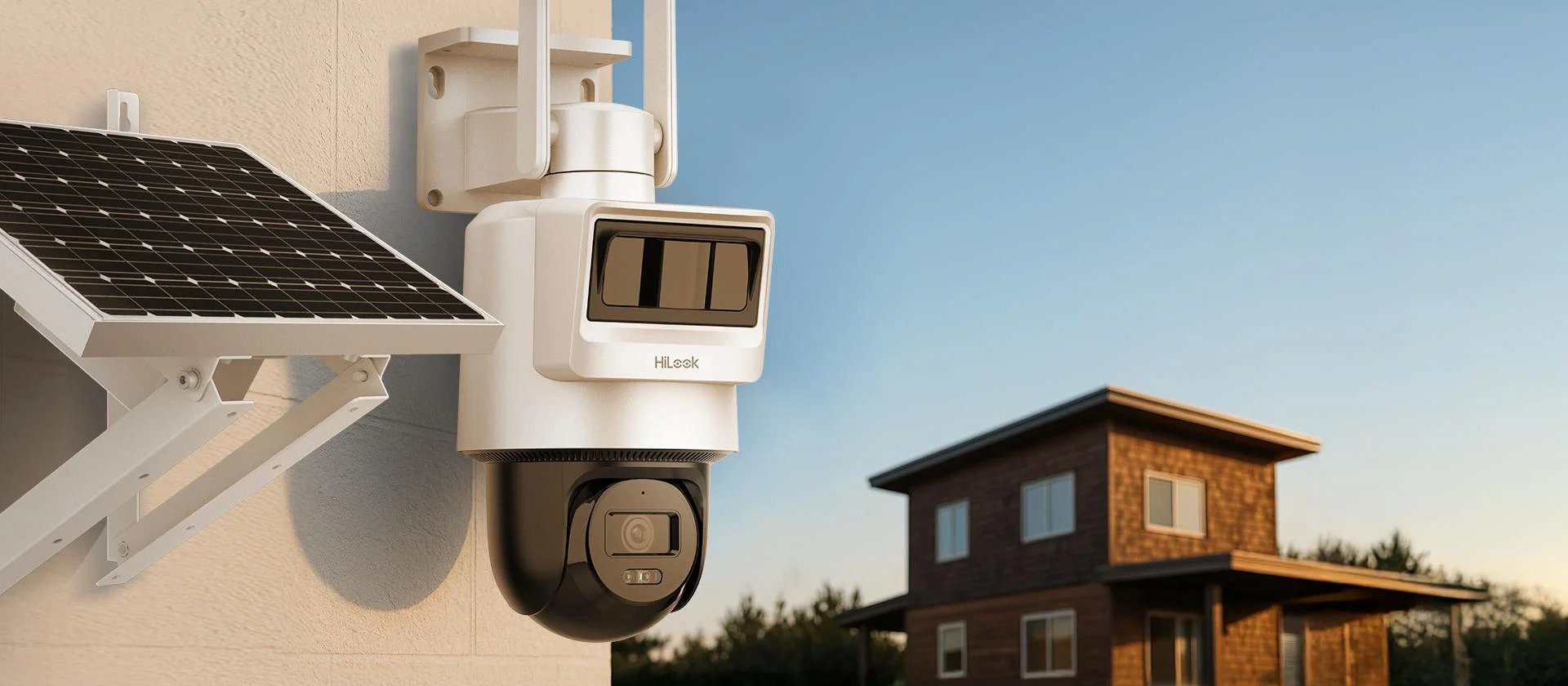 Kamera IP Hilook PTZ-S4-4G z panelem solarnym