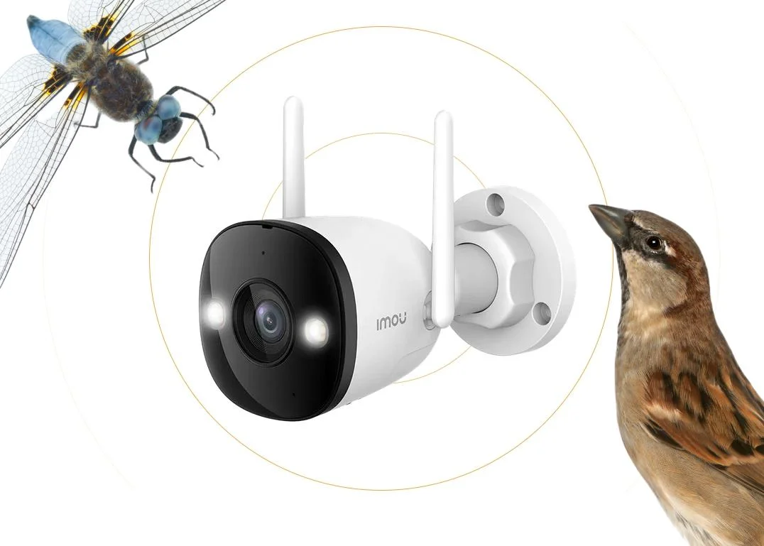 Kamera IP Imou Bullet 3 5MPx - dokładne wykrywanie tylko tego, co może mieć dla Ciebie znaczenie!
