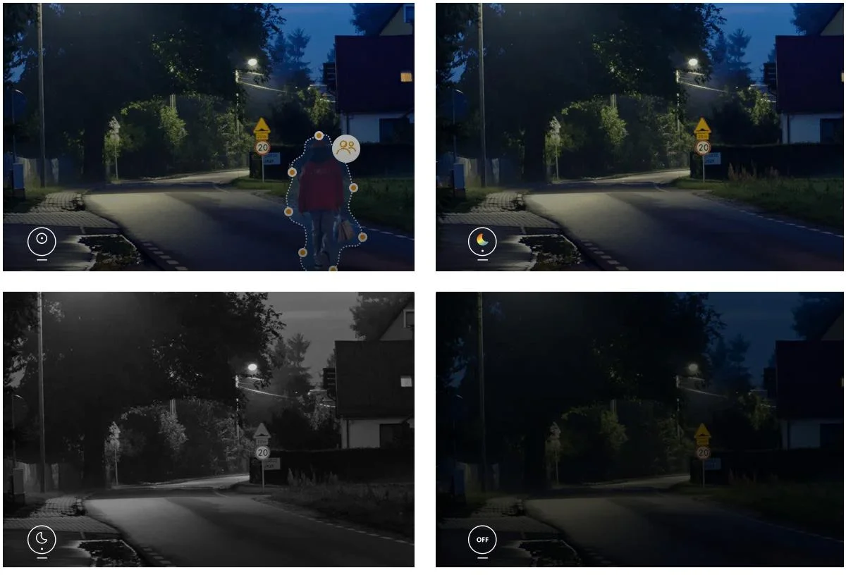 Rozświetl noc dzięki inteligentnym trybom nocnym kamery Imou Cell PT 3 MPx