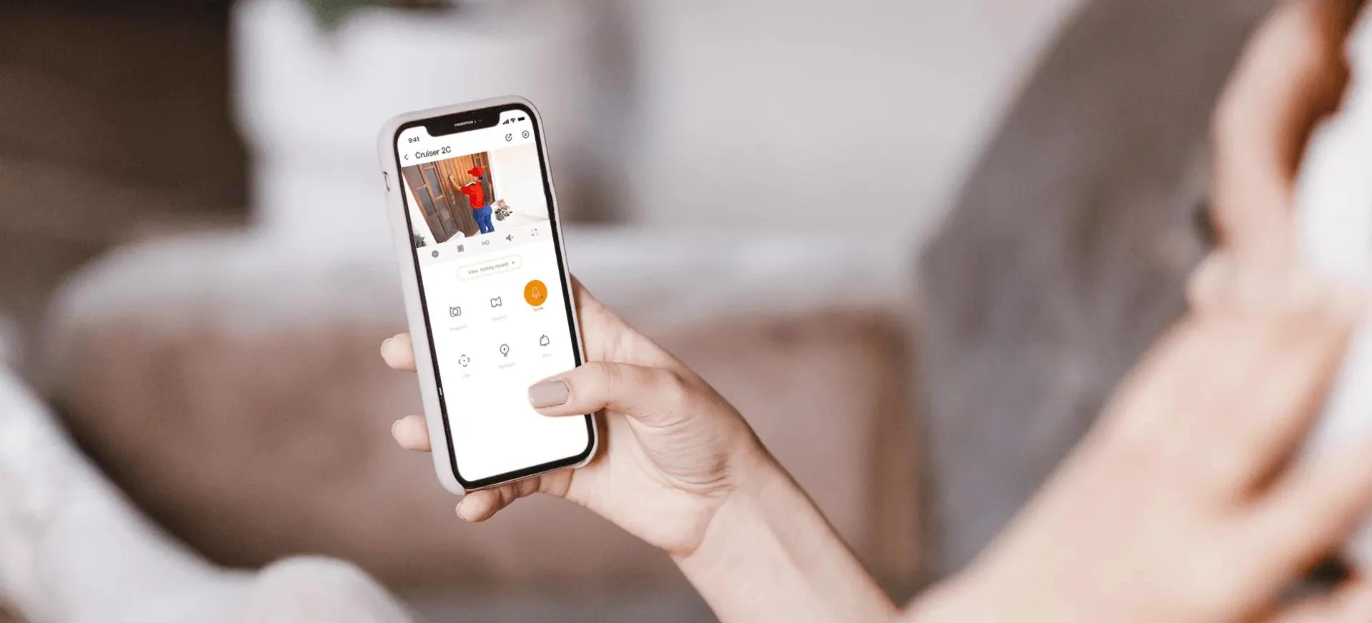 Kamera IP WiFi Imou Cruiser 2C 5 MPx IPC-S7CP-5M0WE - połącz się ze swoim domem z dowolnego miejsca na świecie