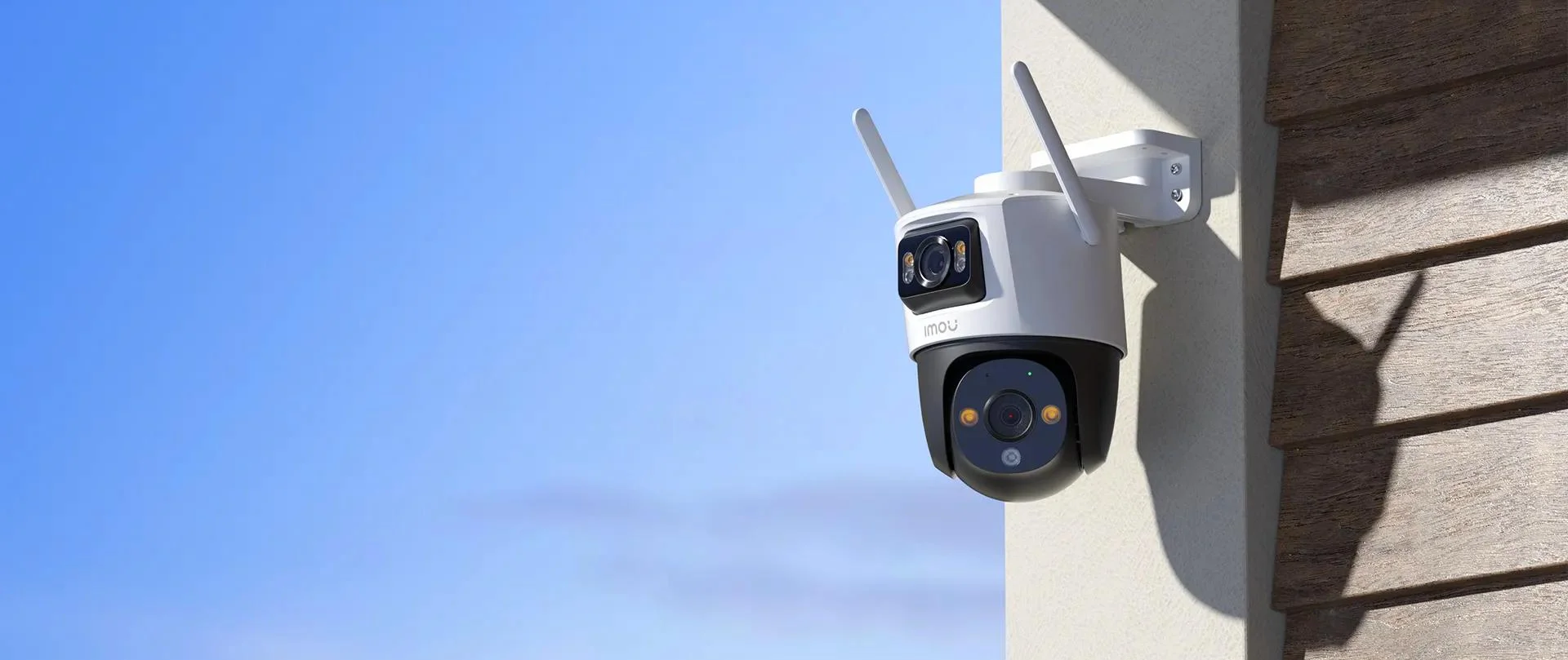 Kamera IP Imou Cruiser Dual 5MPx + 5MPx (10MPx) - doskonała jakość obrazu dzięki dwóm obiektywom o łącznej rozdzielczości 10MPx