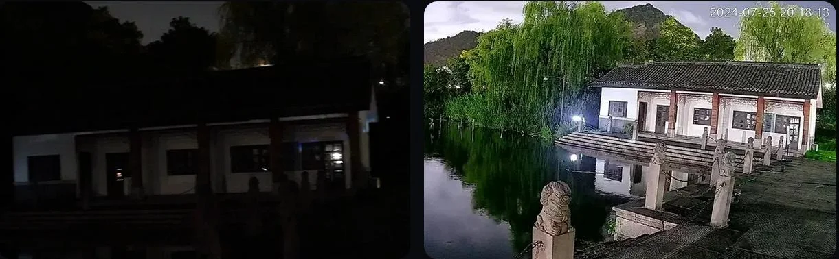 Zamień noc w dzień – technologia Aurora™ Low-light Imaging