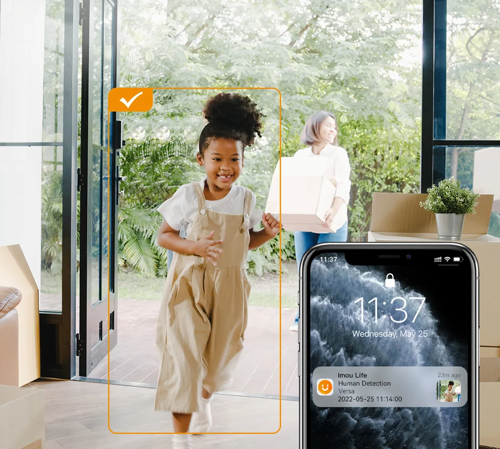 KAMERA IP IMOU VERSA 2MPx IPC-C22FP-C0 - wykrywanie ludzi