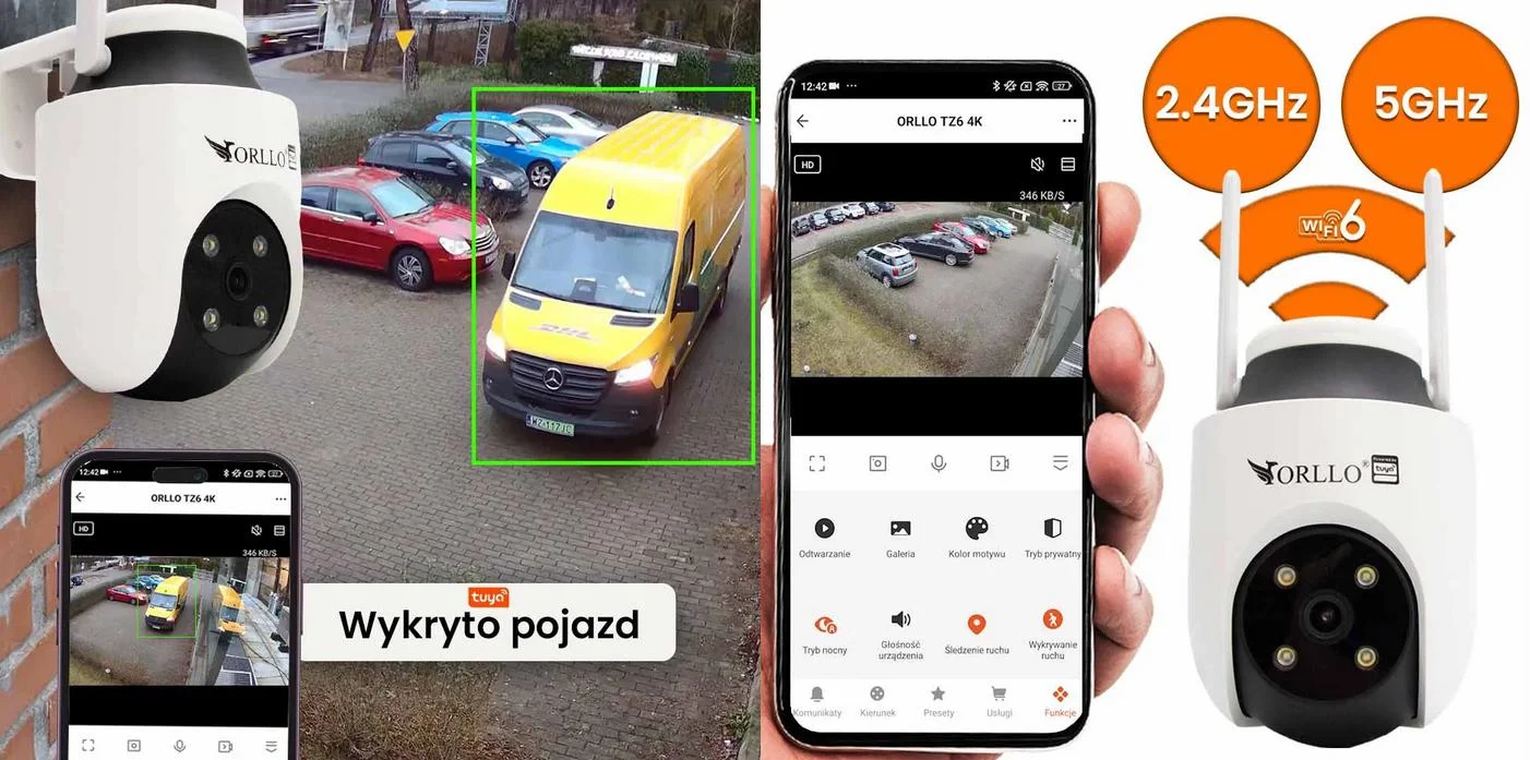 Dostosowywanie stref wykrywania ruchu – monitoruj tylko to, co istotne