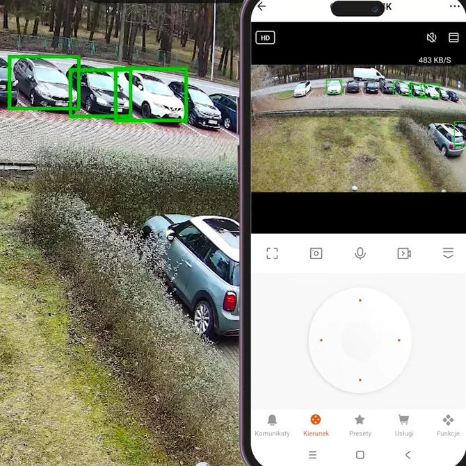 Kamera IP Orllo TZ6 4K Zewnętrzna Obrotowa Wi-Fi