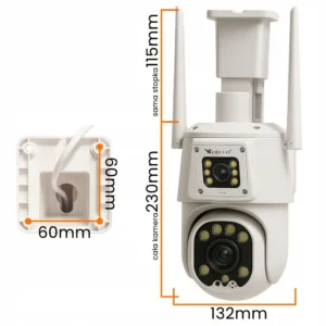 kamera ip orllo tz8 dual z panelem solarnym sm6030 pro fbb930b942e54306bce8b0bdb2182489