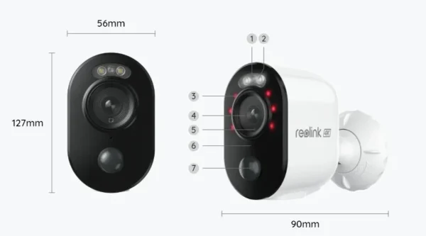 kamera ip reolink argus b350 akumulatorowa 8mpx wi fi 4396b594482a4f08bf00f736c2f97374