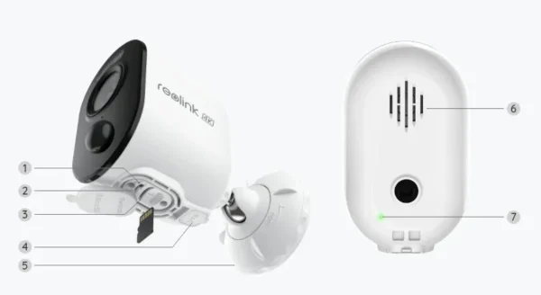 kamera ip reolink argus b350 z panelem solarnym 696f28ca37984f60b9dc761e863abad3