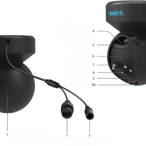 kamera ip reolink e series e540 ptz 5mp wi fi led czarna 6cf5af1402304e6c9ae9e8c05ee722a5