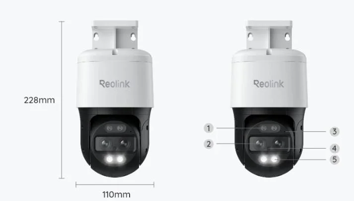 Kamera IP Reolink Trackmix Series P760 POE obrotowa 8MP