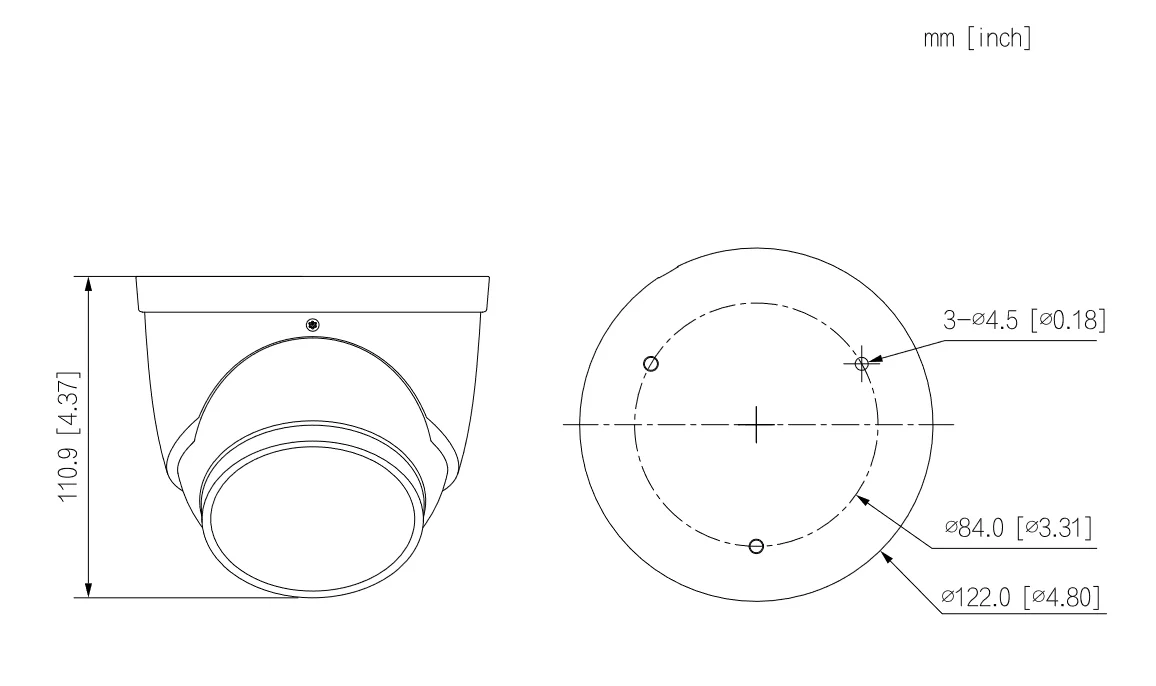 KAMERA IP TIOC 3.0 DAHUA IPC-HDW3549H-AS-PV-0280B-S5