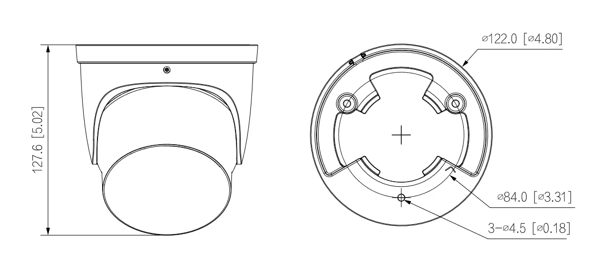 Kamera IP TIOC 3.0 DAHUA IPC-HDW3849H-ZAS-PV-27135-S5-BLACK