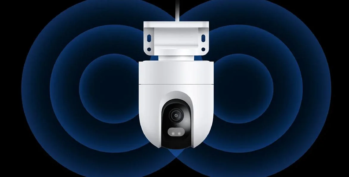Xiaomi Outdoor Camera CW400 - zwiększona klarowność sygnału Wi-Fi, podwójna antena o wysokim wzmocnieniu