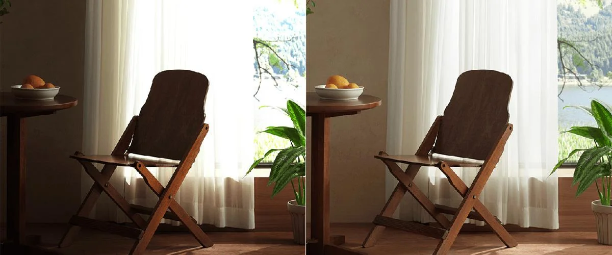 Obrotowa kamera monitorująca IP Xiaomi Smart Camera C500 Pro - tryb HDR: wyraźny obraz nawet przy podświetleniu lub blaskach