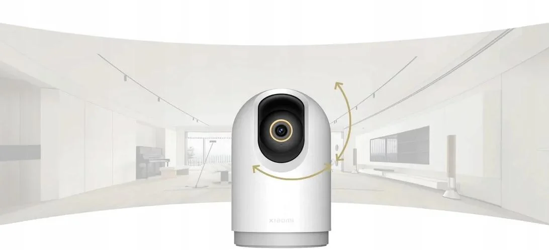 Obrotowa kamera monitorująca IP Xiaomi Smart Camera C500 Pro - obrotowe silniki, ruch w pionie, w poziomie i zoom