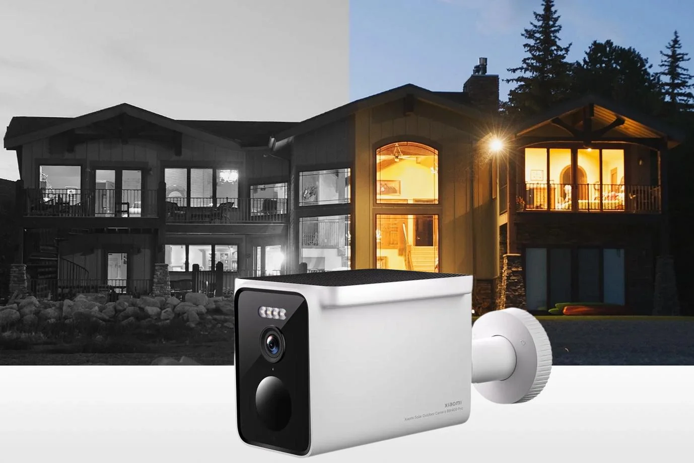 Kamera zewnętrzna IP Wi-Fi Xiaomi BW400 Pro - wyraźny obraz w dzień i w nocy, potężne diody LED