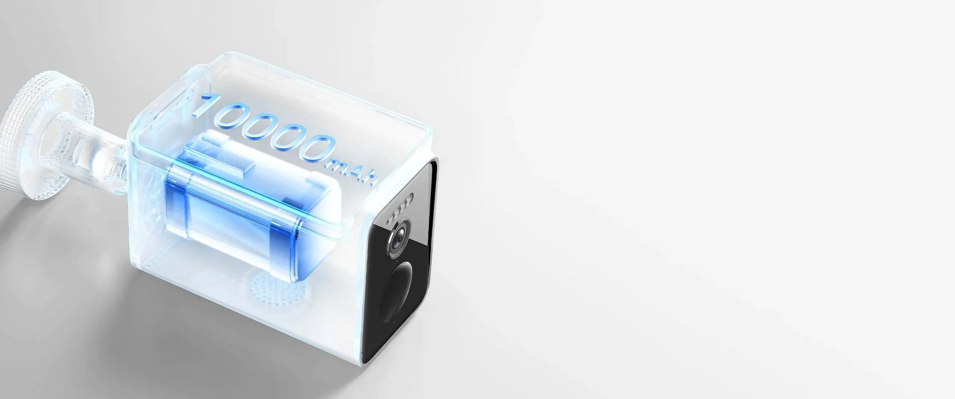 Kamera zewnętrzna IP Wi-Fi Xiaomi BW400 Pro - wysokowydajna, wbudowana bateria o pojemności 10000 mAh