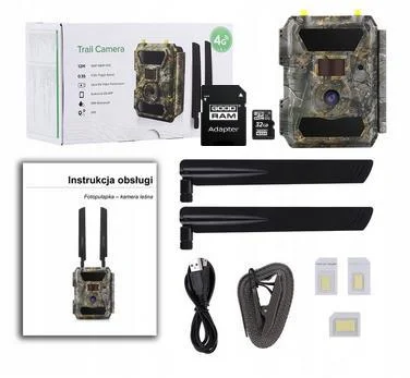 Zawartość zestawu - zobacz, co kupujesz z kamerą: