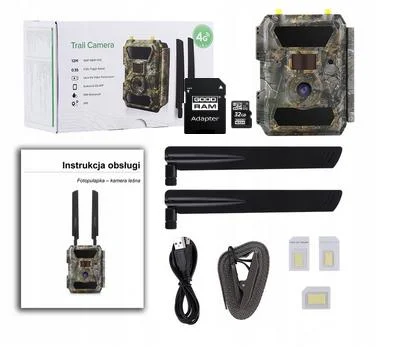 Zawartość zestawu - zobacz, co kupujesz z kamerą: