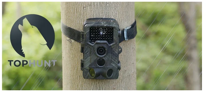 KAMERA LEŚNA TOPHUNT HC800A ODPORNA NA ZMIENNE WARUNKI ATMOSFERYCZNE - WODOODPORNOŚĆ IP65