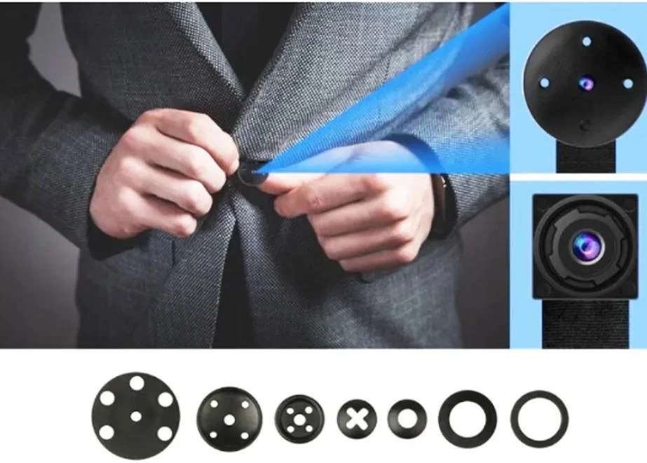 Ukryta Kamera Wi-Fi Full HD z wymiennymi nakładkami maskującymi