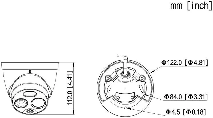 KAMERA TERMOWIZYJNA DAHUA TPC-DF1241-B7F8-S2