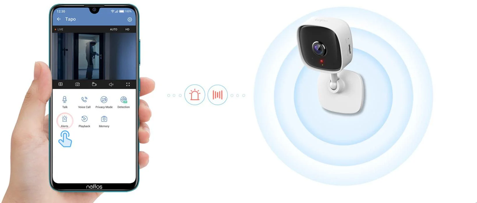 BOGATY SYSTEM ALARMÓW: