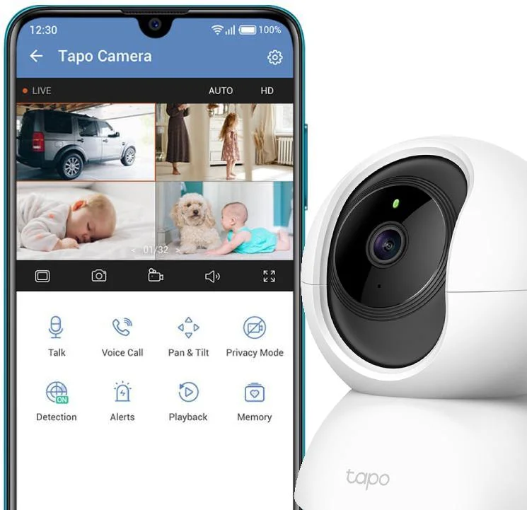 TP-LINK TAPO C200 - podgląd z kilku urządzeń jednocześnie: