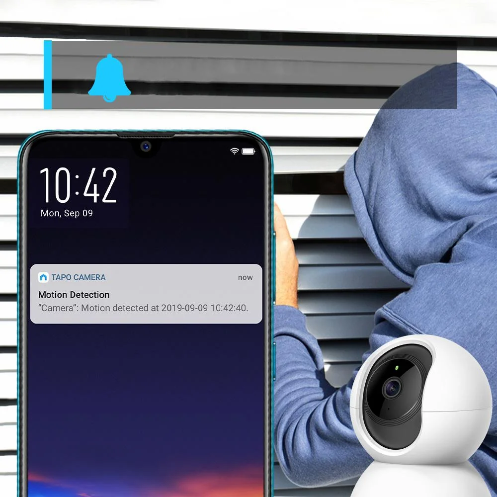 TP-LINK TAPO C200 - natychmiastowe powiadomienie o wykrytym ruchu: