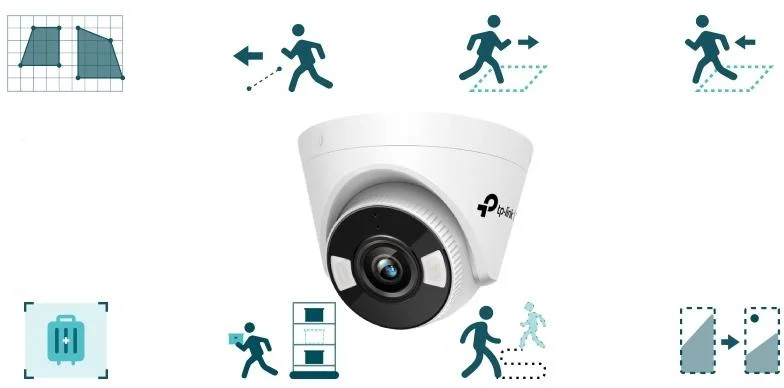 TP-Link VIGI C450 (4mm) - wybierz kamerę sieciową IP z rozbudowanym wykrywaniem przez SI (sztuczną inteligencję)