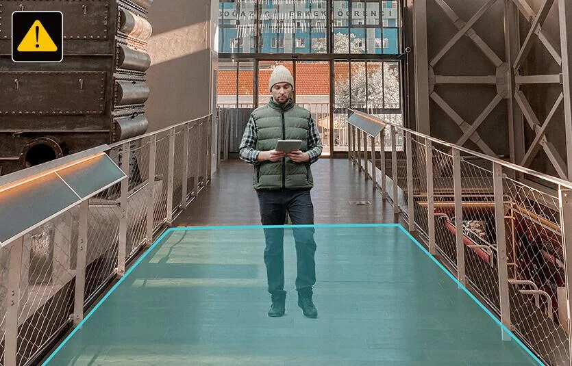 Obrotowa kamera sieciowa TP-Link VIGI C540S 4MPx - wykrywanie SMART i ustalanie stref aktywności dla dokładniejszego i skutecznego monitoringu