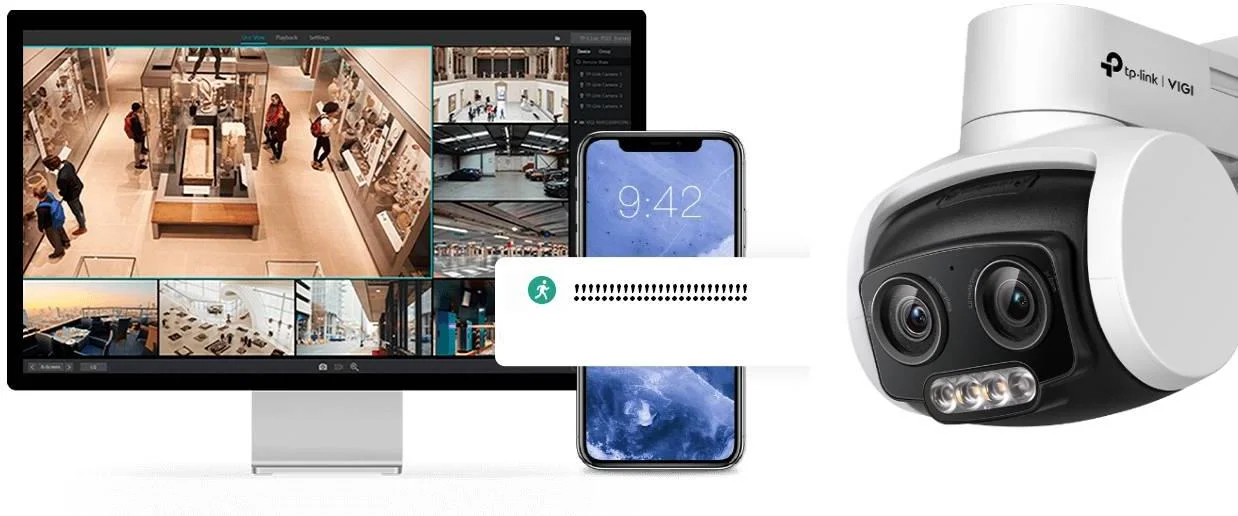 Kamera IP TP-LINK VIGI C540V 4MPx - zdalne zarządzanie z dowolnego miejsca na świecie!