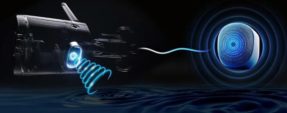 Głośne ostrzeżenie długi zasięg! Zwiększenie mocy o 40% ponad 100% głośniejsze!