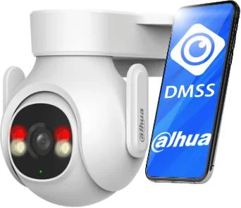 Najważniejsze cechy Kamery obrotowej WiFi Dahua P3B-PV