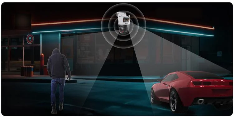 Dodatkowa funkcja aktywnego odstraszania w Kamerze WiFi Dahua P3D-3F-PV