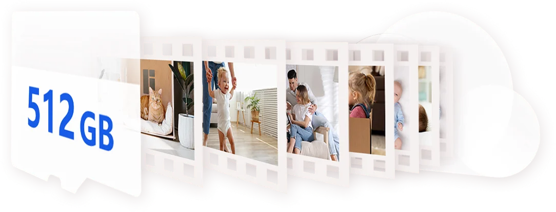 Inteligentna kamera domowa IP EZVIZ H6 3K Wi-Fi 360° - Twój cyfrowy pamiętnik zawierający niezapomniane momenty