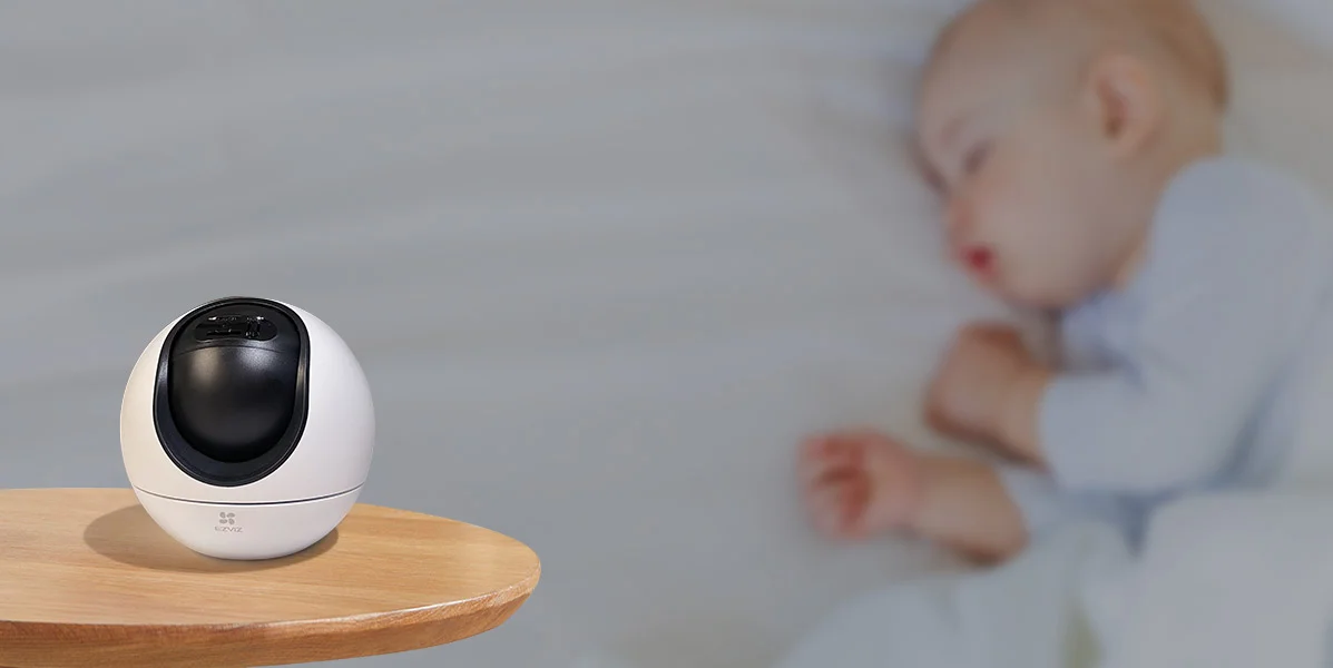 Zaawansowana kamera domowa IP EZVIZ H6 3K Wi-Fi 360° - pełna ochrona Twoich danych i Twojej prywatności