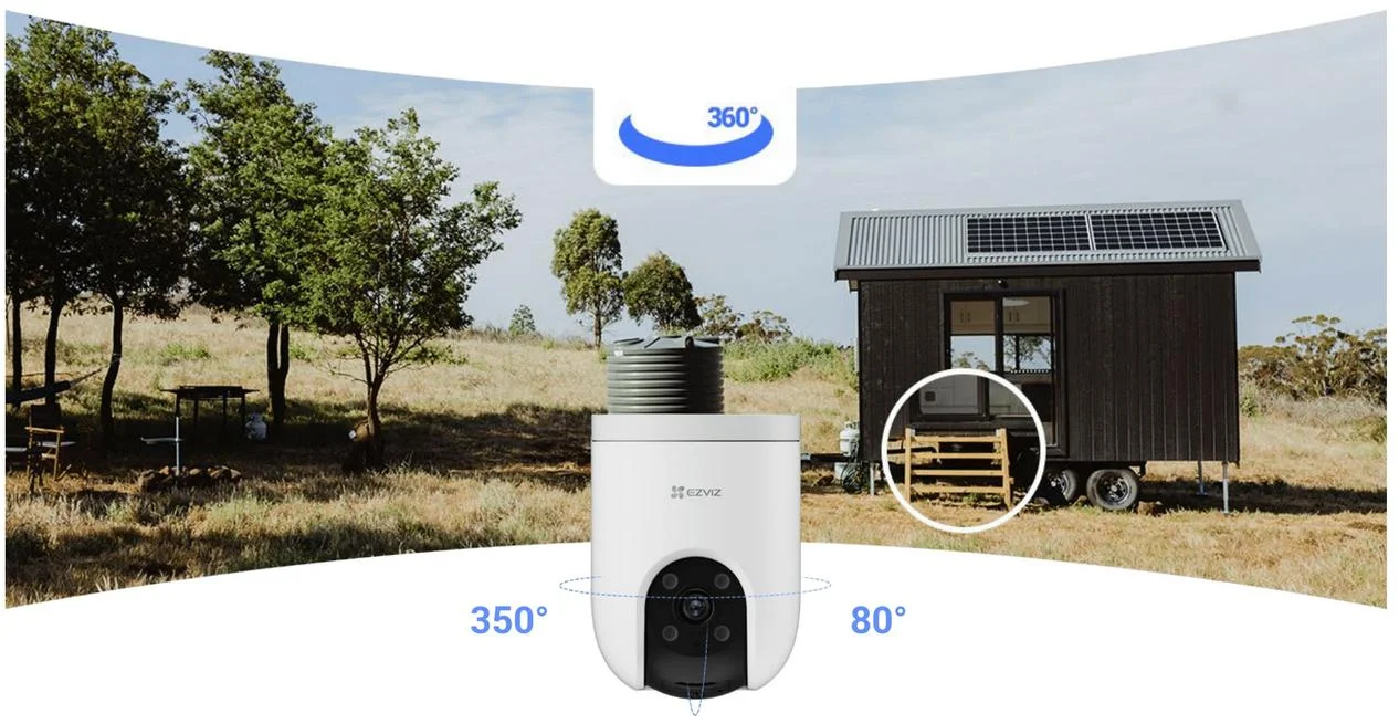 Kamera monitorująca 4G 2K 3MPx EZVIZ CS-H8c - spostrzegawcze i inteligentne oko do czuwania nad Twoim terenem