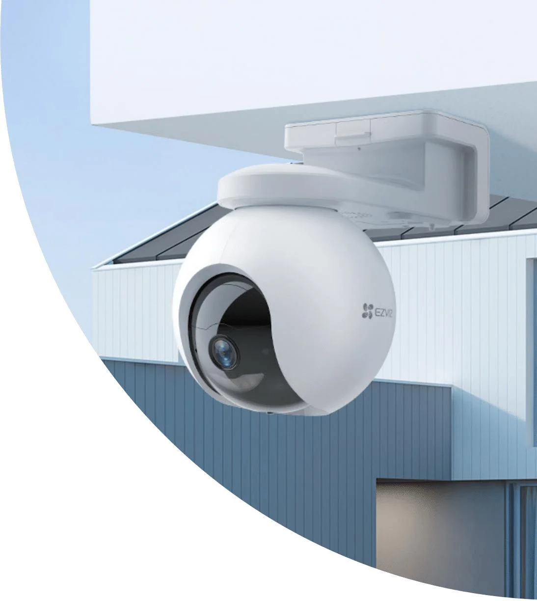 OBROTOWO-UCHYLNA KAMERA Wi-Fi ZASILANA AKUMULATORAMI: