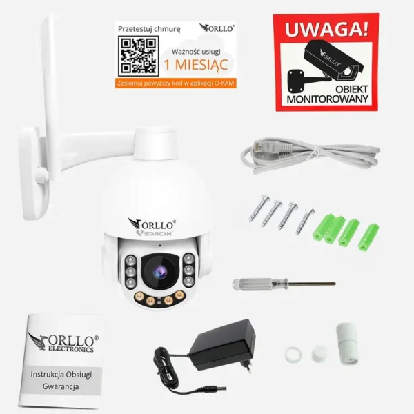 kamera zewnetrzna obrotowa gsm na karte sim orllo z7 pro pan b332ab6639a6484fb1dcd4f6e0d77e94