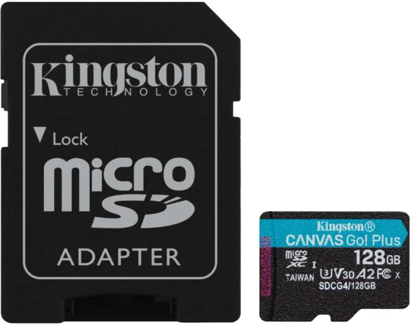 karta pamieci microsd 128gb kingston canvasgo plus 200mbs a2 09a664ac40b94c32b5f4a9716e84fbaa